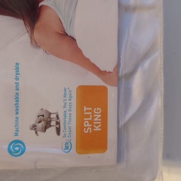 Serta Bedding New Serta Sleep To Go Split King Soft Smooth Sheet